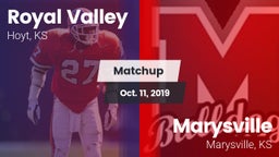 Matchup: Royal Valley High vs. Marysville  2019