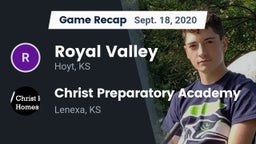 Recap: Royal Valley  vs. Christ Preparatory Academy 2020
