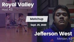 Matchup: Royal Valley High vs. Jefferson West  2020