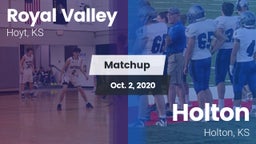 Matchup: Royal Valley High vs. Holton  2020