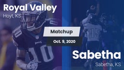 Matchup: Royal Valley High vs. Sabetha  2020