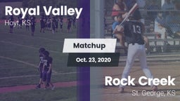 Matchup: Royal Valley High vs. Rock Creek  2020