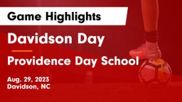 Davidson Day  vs Providence Day School Game Highlights - Aug. 29, 2023