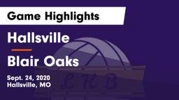 Hallsville  vs Blair Oaks  Game Highlights - Sept. 24, 2020