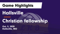 Hallsville  vs Christian fellowship Game Highlights - Oct. 5, 2020