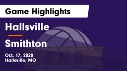Hallsville  vs Smithton Game Highlights - Oct. 17, 2020