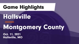 Hallsville  vs Montgomery County Game Highlights - Oct. 11, 2021