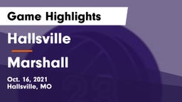 Hallsville  vs Marshall Game Highlights - Oct. 16, 2021