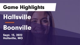 Hallsville  vs Boonville Game Highlights - Sept. 15, 2022