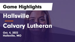 Hallsville  vs Calvary Lutheran Game Highlights - Oct. 4, 2022