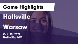 Hallsville  vs Warsaw Game Highlights - Oct. 15, 2022