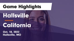 Hallsville  vs California Game Highlights - Oct. 18, 2022