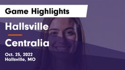 Hallsville  vs Centralia  Game Highlights - Oct. 25, 2022