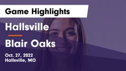 Hallsville  vs Blair Oaks  Game Highlights - Oct. 27, 2022