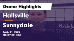 Hallsville  vs Sunnydale Game Highlights - Aug. 31, 2023
