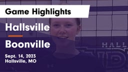 Hallsville  vs Boonville  Game Highlights - Sept. 14, 2023