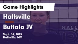 Hallsville  vs Buffalo JV Game Highlights - Sept. 16, 2023