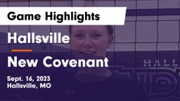 Hallsville  vs New Covenant Game Highlights - Sept. 16, 2023