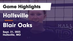 Hallsville  vs Blair Oaks  Game Highlights - Sept. 21, 2023