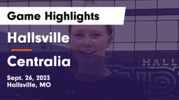 Hallsville  vs Centralia  Game Highlights - Sept. 26, 2023