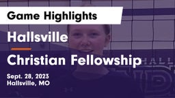 Hallsville  vs Christian Fellowship Game Highlights - Sept. 28, 2023