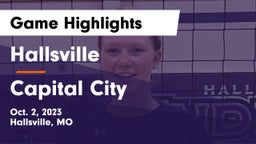 Hallsville  vs Capital City Game Highlights - Oct. 2, 2023