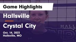 Hallsville  vs Crystal City  Game Highlights - Oct. 14, 2023