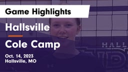 Hallsville  vs Cole Camp  Game Highlights - Oct. 14, 2023