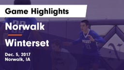 Norwalk  vs Winterset  Game Highlights - Dec. 5, 2017