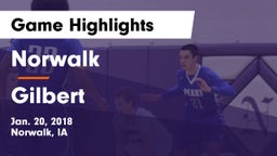 Norwalk  vs Gilbert  Game Highlights - Jan. 20, 2018