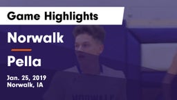 Norwalk  vs Pella  Game Highlights - Jan. 25, 2019