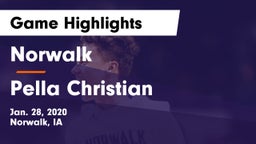 Norwalk  vs Pella Christian  Game Highlights - Jan. 28, 2020