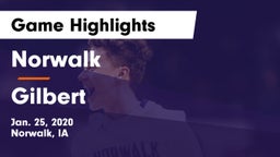 Norwalk  vs Gilbert  Game Highlights - Jan. 25, 2020