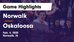 Norwalk  vs Oskaloosa  Game Highlights - Feb. 4, 2020