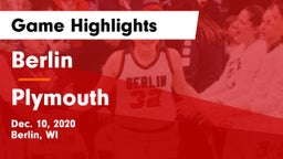 Berlin  vs Plymouth  Game Highlights - Dec. 10, 2020