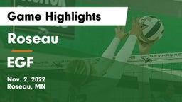 Roseau  vs EGF Game Highlights - Nov. 2, 2022