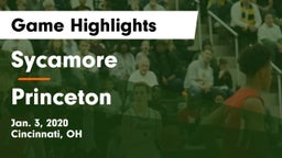 Sycamore  vs Princeton  Game Highlights - Jan. 3, 2020