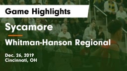 Sycamore  vs Whitman-Hanson Regional  Game Highlights - Dec. 26, 2019