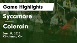 Sycamore  vs Colerain  Game Highlights - Jan. 17, 2020