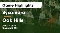 Sycamore  vs Oak Hills  Game Highlights - Jan. 28, 2020