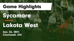 Sycamore  vs Lakota West  Game Highlights - Jan. 26, 2021