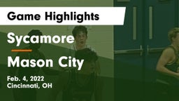 Sycamore  vs Mason City  Game Highlights - Feb. 4, 2022