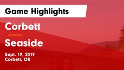 Corbett  vs Seaside Game Highlights - Sept. 19, 2019
