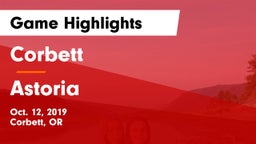 Corbett  vs Astoria Game Highlights - Oct. 12, 2019