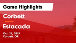 Corbett  vs Estacada  Game Highlights - Oct. 21, 2019