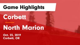 Corbett  vs North Marion Game Highlights - Oct. 23, 2019
