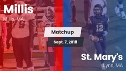 Matchup: Millis  vs. St. Mary's  2018