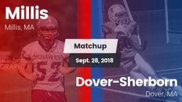 Matchup: Millis  vs. Dover-Sherborn  2018