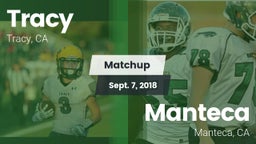 Matchup: Tracy  vs. Manteca  2018