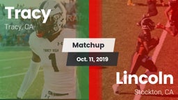 Matchup: Tracy  vs. Lincoln  2019